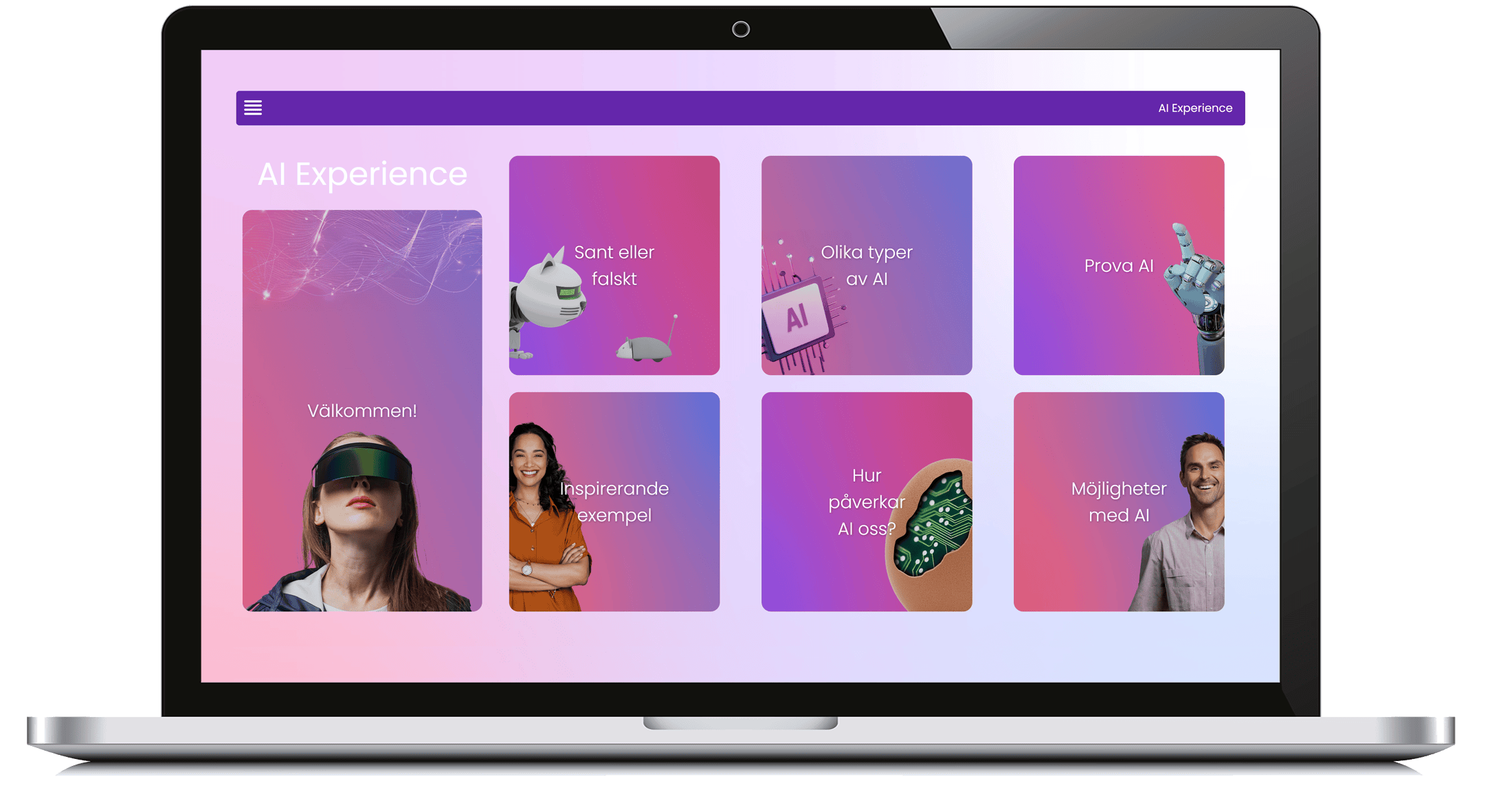 AI Experience - spel för konferenser och möten